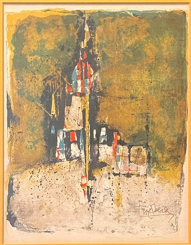 "JOHNNY FRIEDLAENDER UNTITLED" LITHOGRAPH