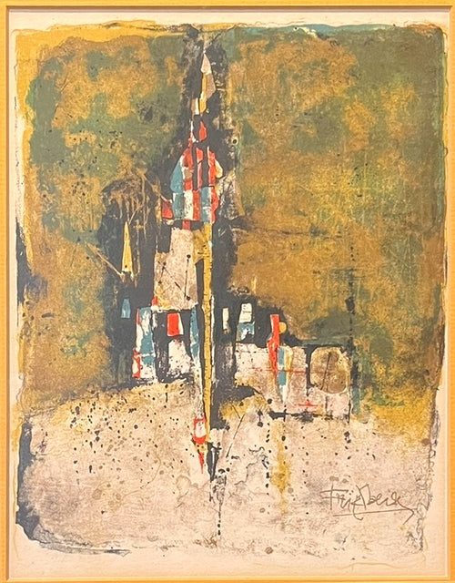 "JOHNNY FRIEDLAENDER UNTITLED" LITHOGRAPH
