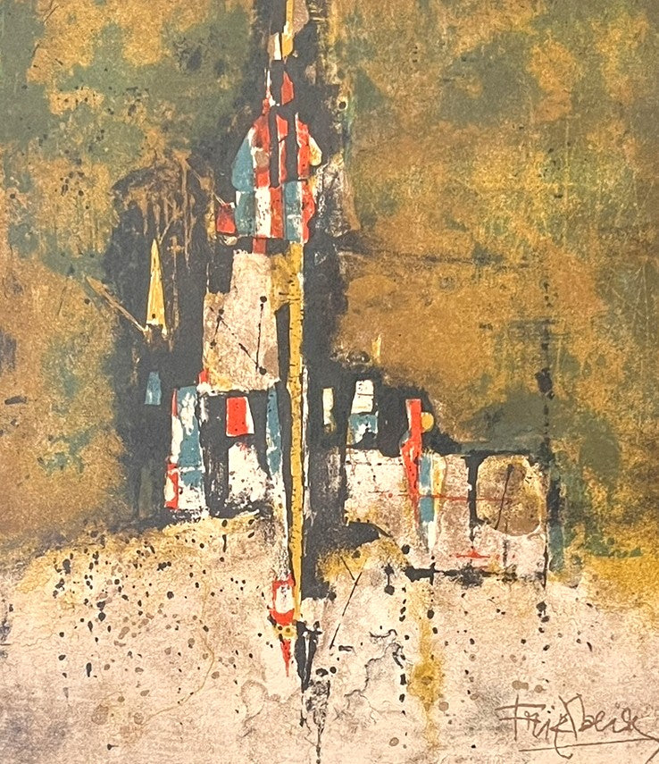 "JOHNNY FRIEDLAENDER UNTITLED" LITHOGRAPH