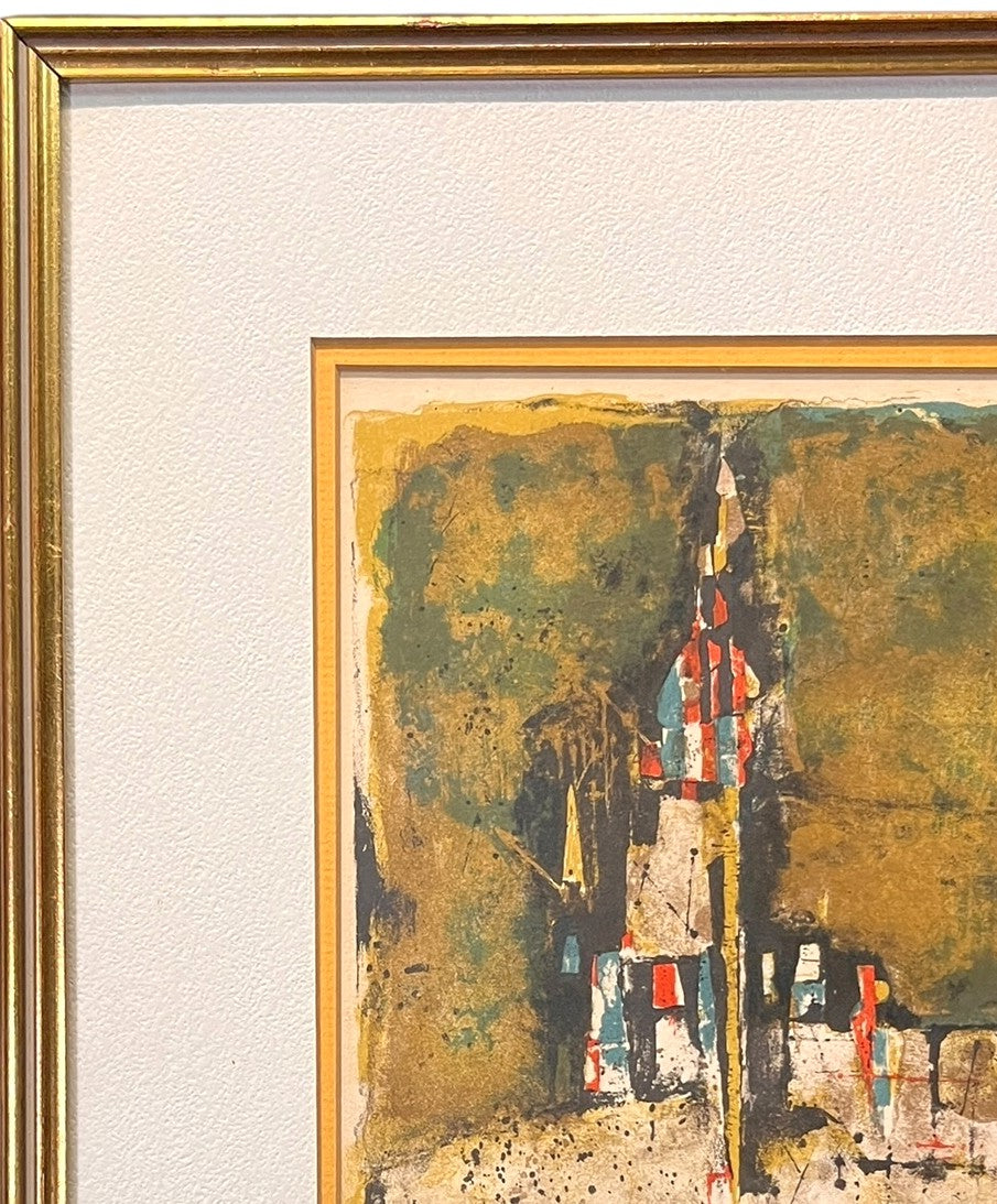 "JOHNNY FRIEDLAENDER UNTITLED" LITHOGRAPH
