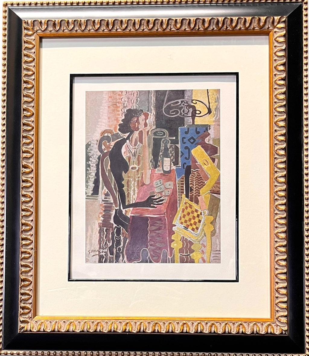 "LA PATIENCE" LITHOGRAPH BY GEORGES BRAQUE
