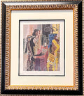 "LA PATIENCE" LITHOGRAPH BY GEORGES BRAQUE