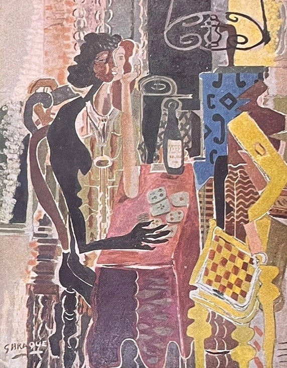 "LA PATIENCE" LITHOGRAPH BY GEORGES BRAQUE