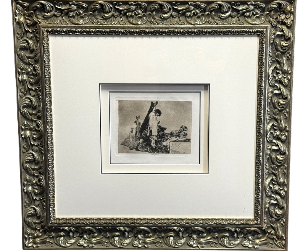 "THE DISASTERS OF WAR" ENGRAVING BY FRANCISCO