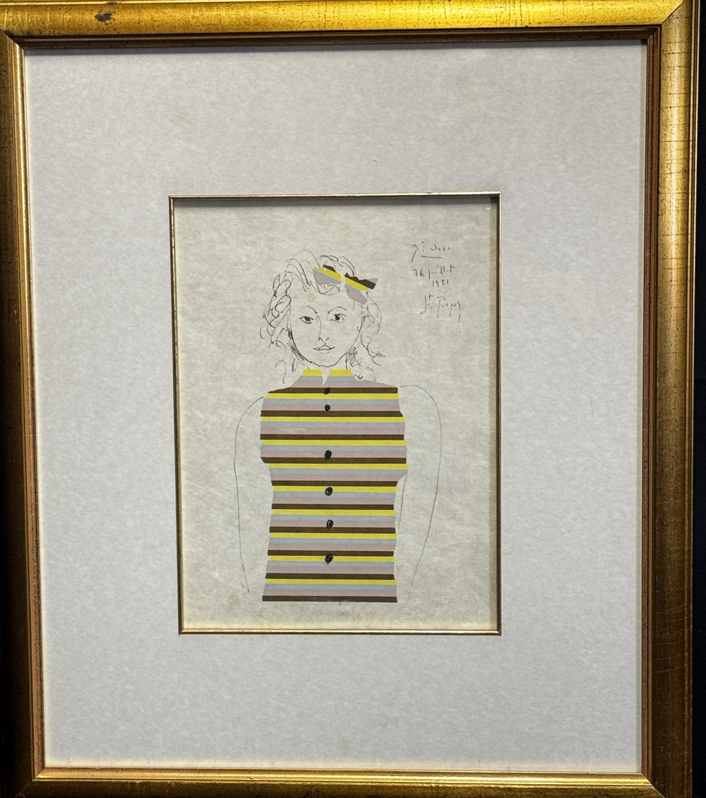 GENEVIÈVEINASTRIPEDJACKET, BY PICASSO