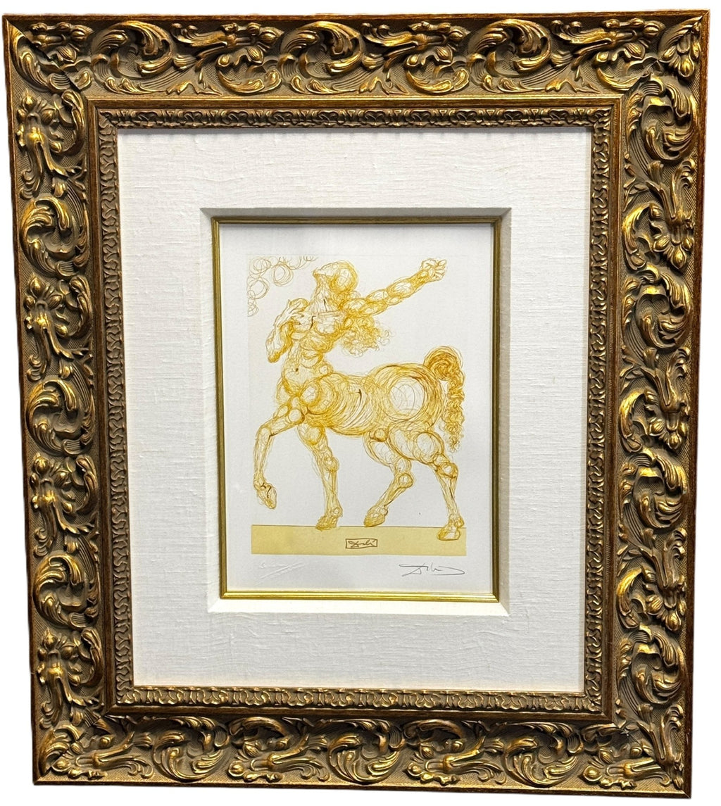 "INFERNO CANTO 26" LITHOGRAPH BY SALVADOR DALI