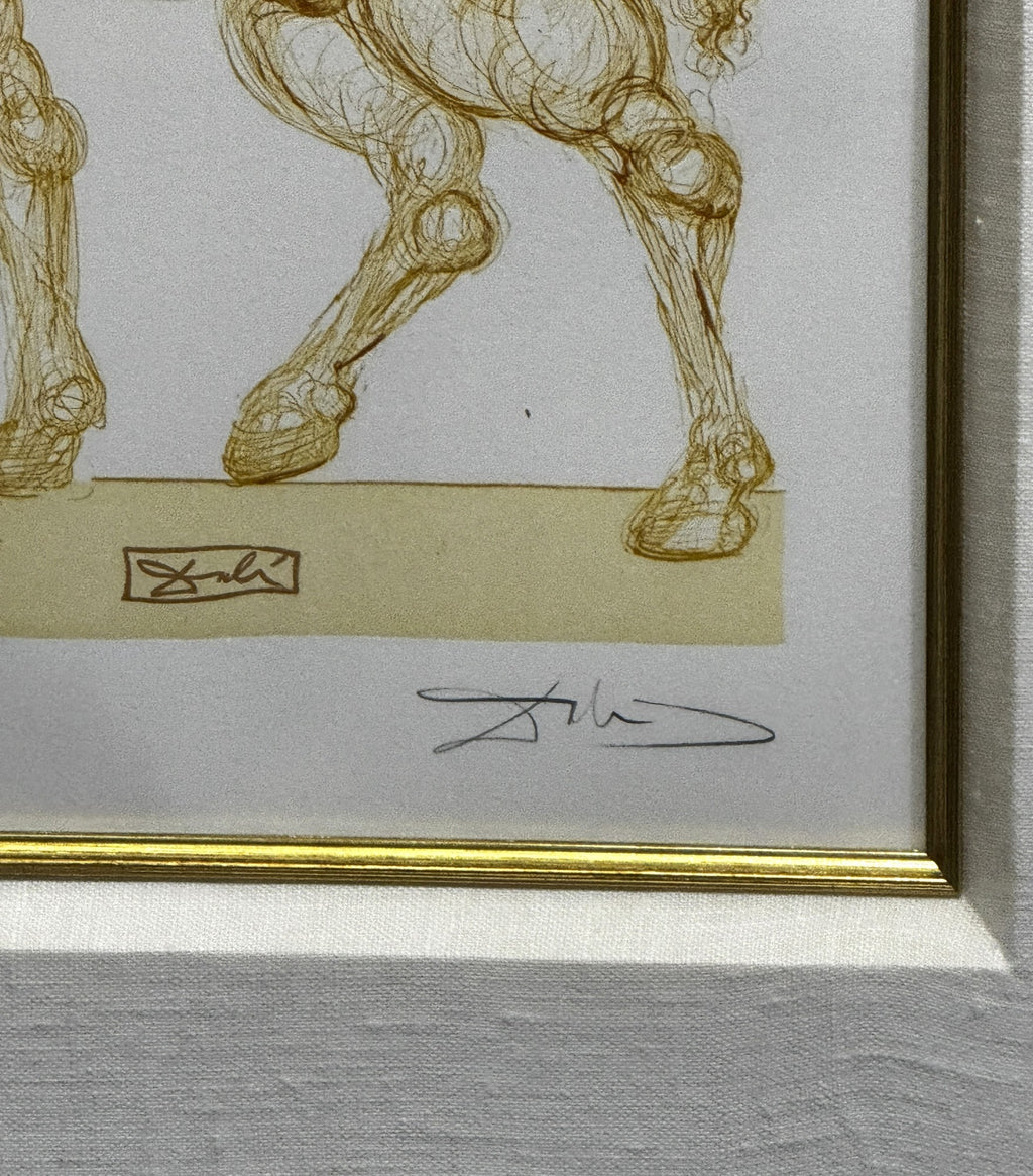 "INFERNO CANTO 26" LITHOGRAPH BY SALVADOR DALI