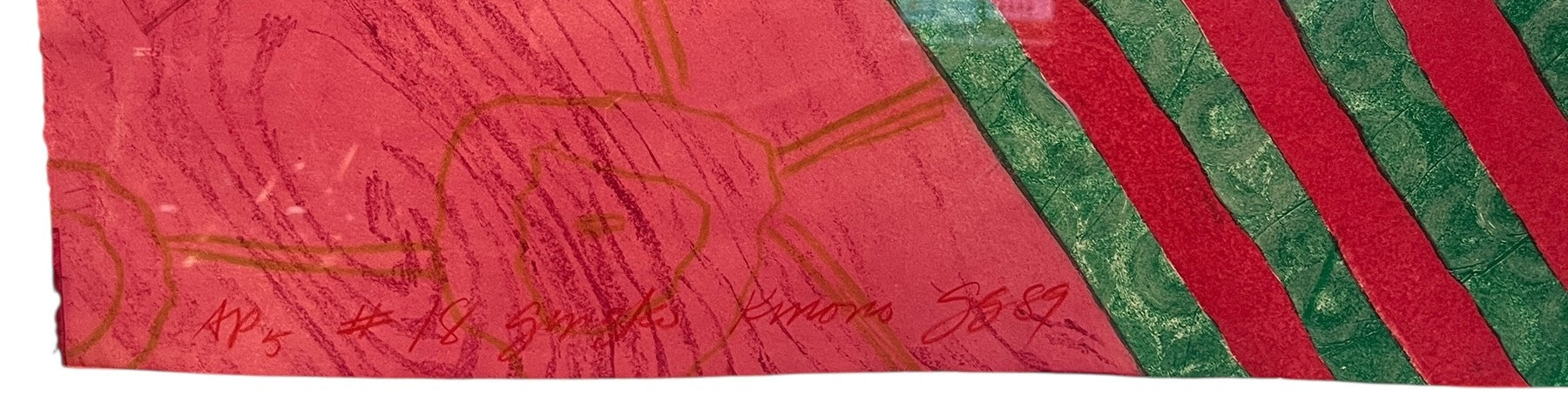 GLORIA GARFIENKLE ABSTRACT MIXED MEDIA