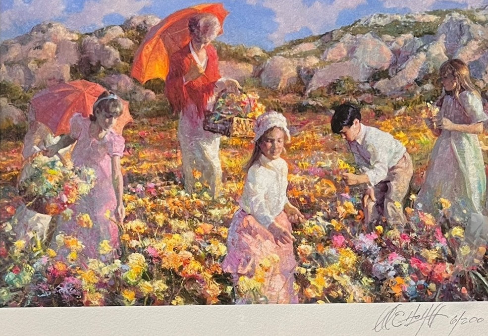 "MOUNTAIN MEADOW" 23/25 GICLEE BY DON HATFIELD