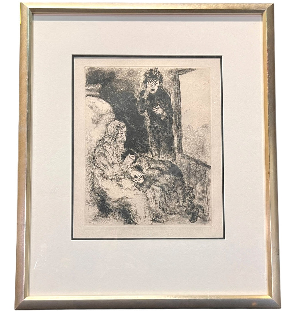 "THE BLESSING OF EPHRAIM AND MANUSSE" CHAGALL