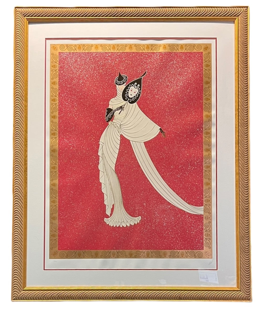 "ERTE, ERTE RUSSIAN ART DECO TANAGARA" LITHOGRAPH