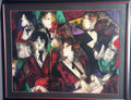 MUSICAL PRINT FRAMED