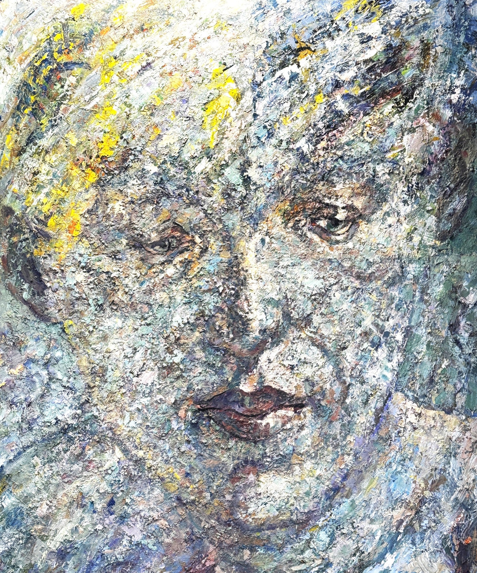 MARK STRICKLAND "THE FOR SEASONS OF NATHALIE" OIL