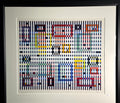 YAACOV AGAM "MAGIC RAINDROPS II" SILKSCREEN #5/180