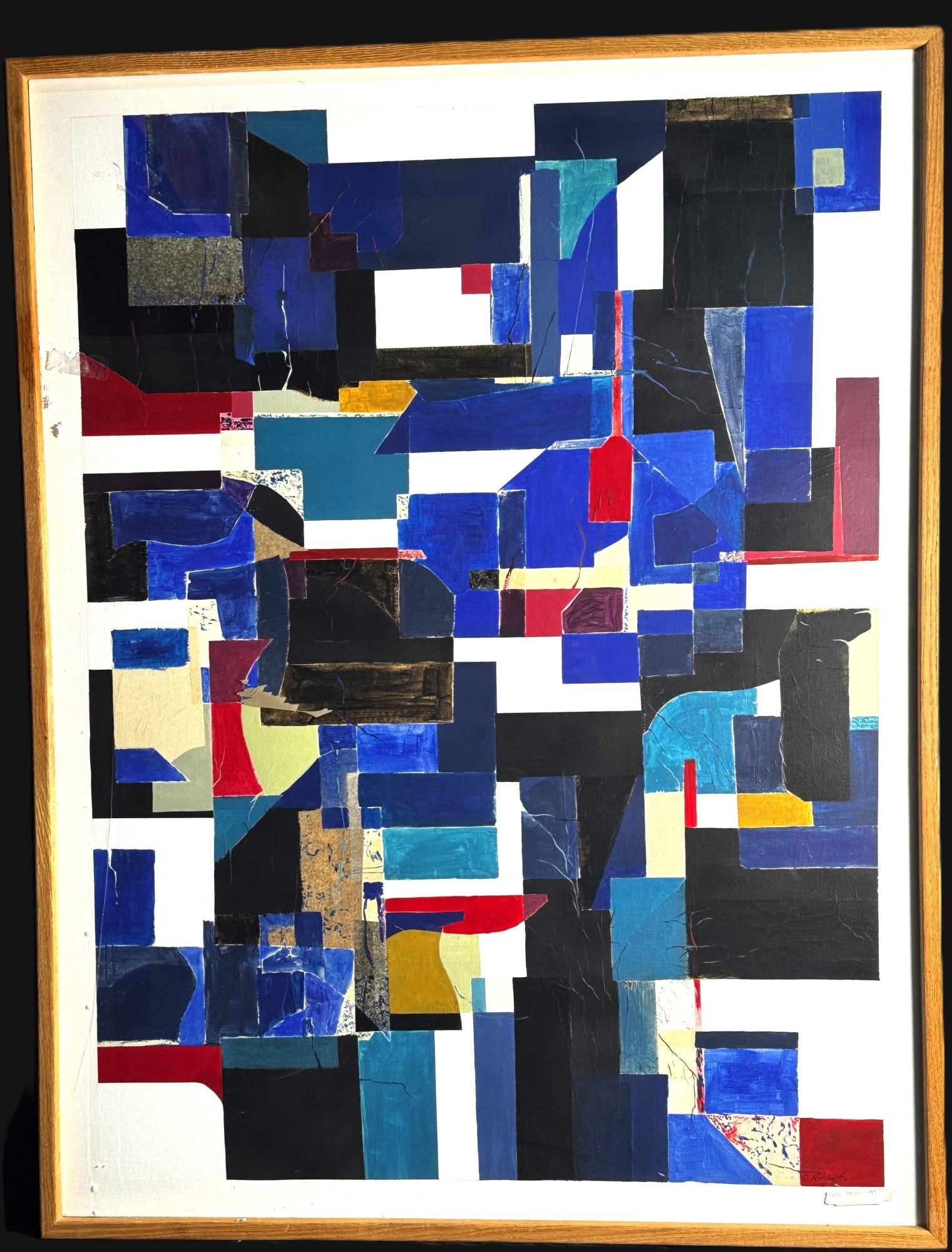 ACRYLIC ON CANVAS BY CHARLOTTE KLEBANOFF